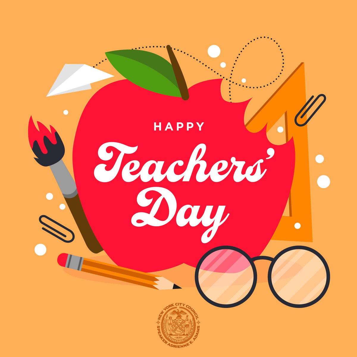 Happy #NationalTeachersDay! Today we celebrate the incredible educators who have dedicated their lives to teaching the next generation of NYers. Thank you to our teachers here in NYC and across our country for all the work you do on behalf of our students each and every day.