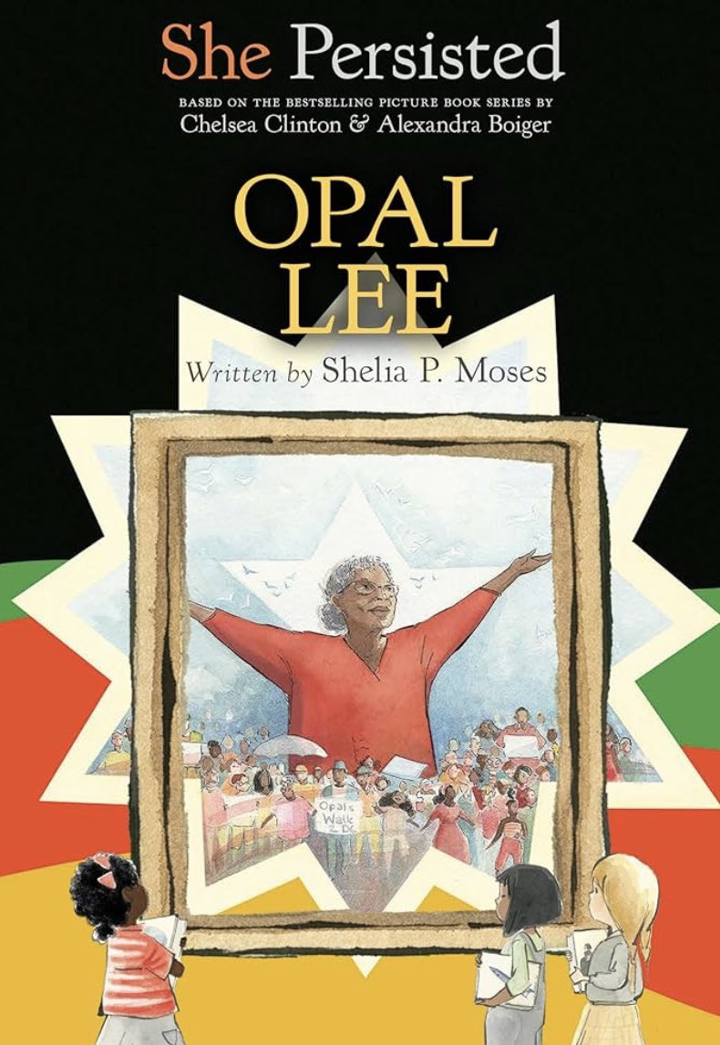 I hope you will share She Persisted, Opal Lee with the young people in your life! Tell them about Juneteenth!  Order your book @ penguinrandomhouse.com/books/730416/s… #opallee