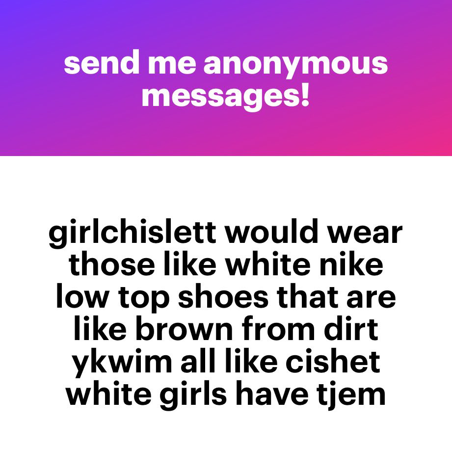 not het but i am a cis white girl and i know exactly what shoes ur talking about because i own them😭 do yall think girlchislett would wear airforces be honest
