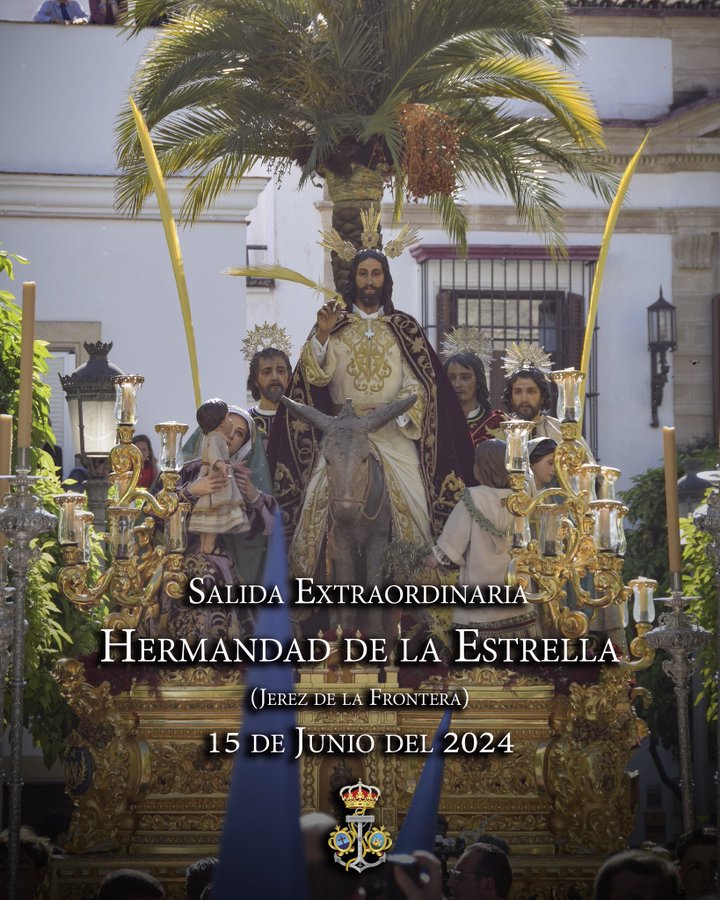 Rosario de Cádiz y Lagrimas de San Fernando en la Procesión Extraordinaria de la Borriquita de Jerez de la Frontera