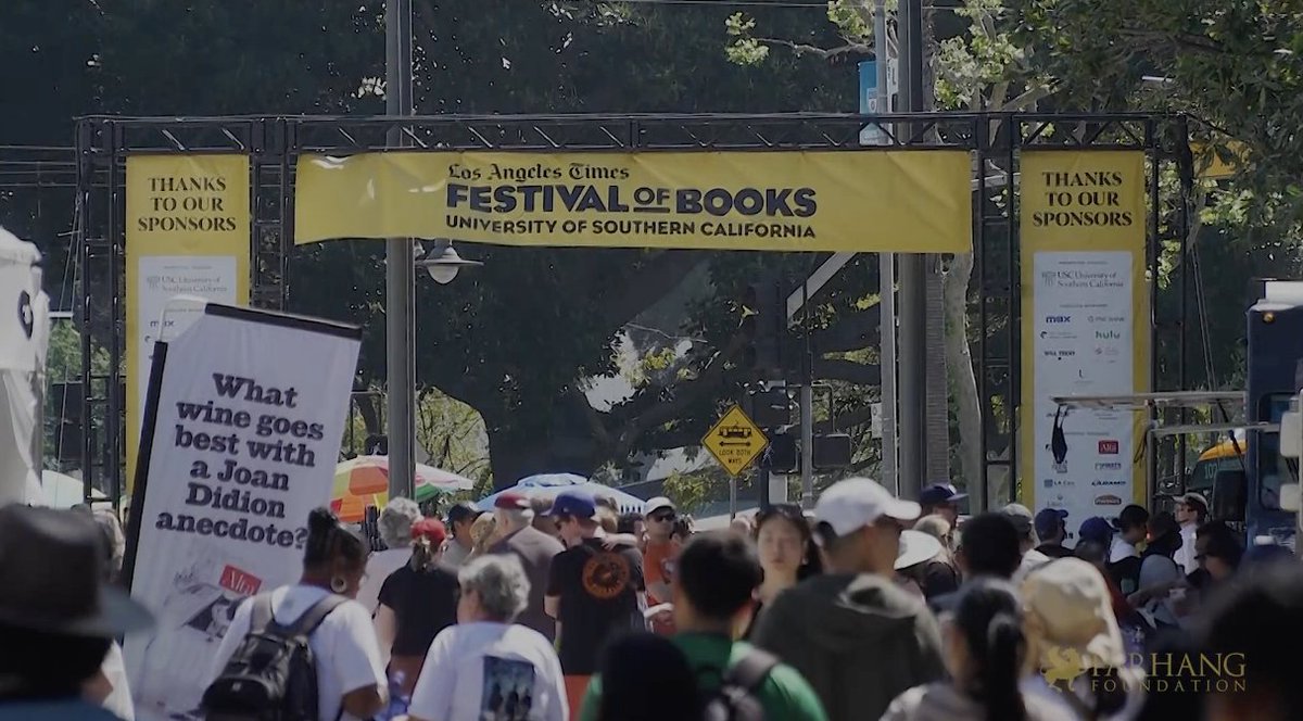 Watch our latest report from this year's IRAN THROUGH BOOKS at the @latimes Festival of Books at USC, the largest annual book festival in the USA. youtu.be/87RBYq33fJI