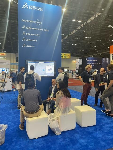 It’s been great talking with plastics industry manufacturers and getting their insights at #NPE2024 here in Orlando. If you haven’t dropped by, visit our DELMIAWorks ERP team at the Dassault Systèmes booth S22171. npe.org 
#PlasticsShow #tradeshow #plasticindustry