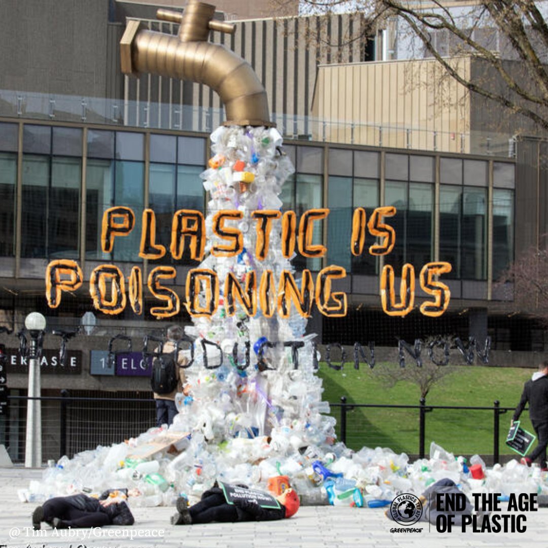 The fourth round of Global #PlasticsTreaty talks just wrapped up last week in Ottawa, Canada.  🇨🇦 
 
It was a rollercoaster week, with disappointing progress from many world leaders on a strong treaty that cuts plastic production... (read more 🧵1/3)