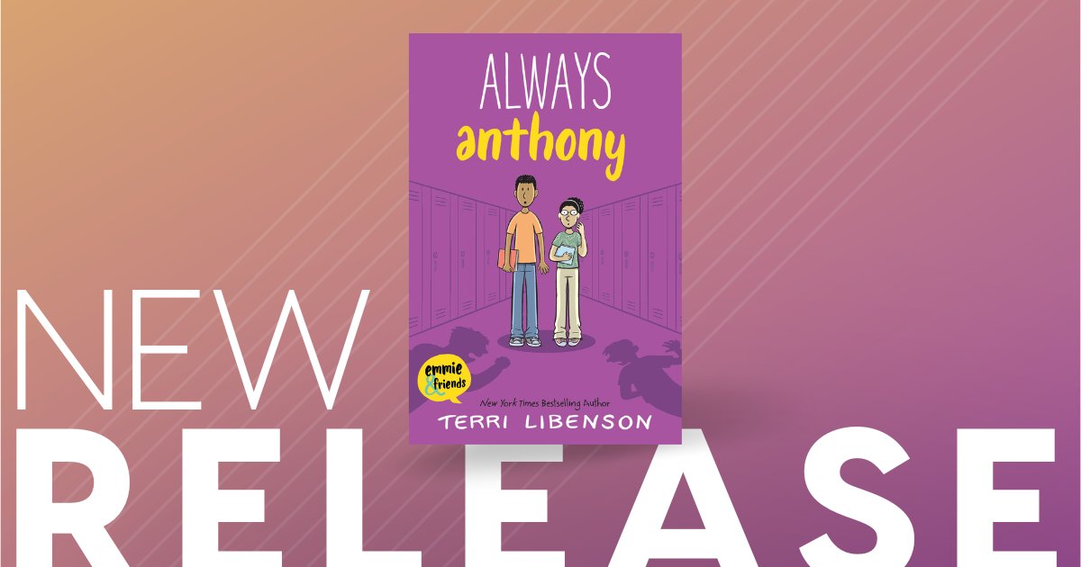 The eighth book in the bestselling Emmie & Friends series is now on shelves! Told from the POVs of popular Anthony and timid Leah as they grapple with a bullying incident at school, #AlwaysAnthony makes the perfect addition to any young reader’s library 📚 bit.ly/3UJ8XQM