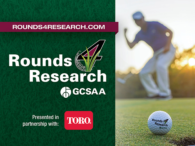 R4R auction has another record-breaking year For the third year in a row, @GCSAAFoundation’s @Rounds4Research auction broke records, raising more than $685,000 for turfgrass research in 2024, $140,510 more than the 2023 auction. Read more: gcsaa.org/media/news-rel…