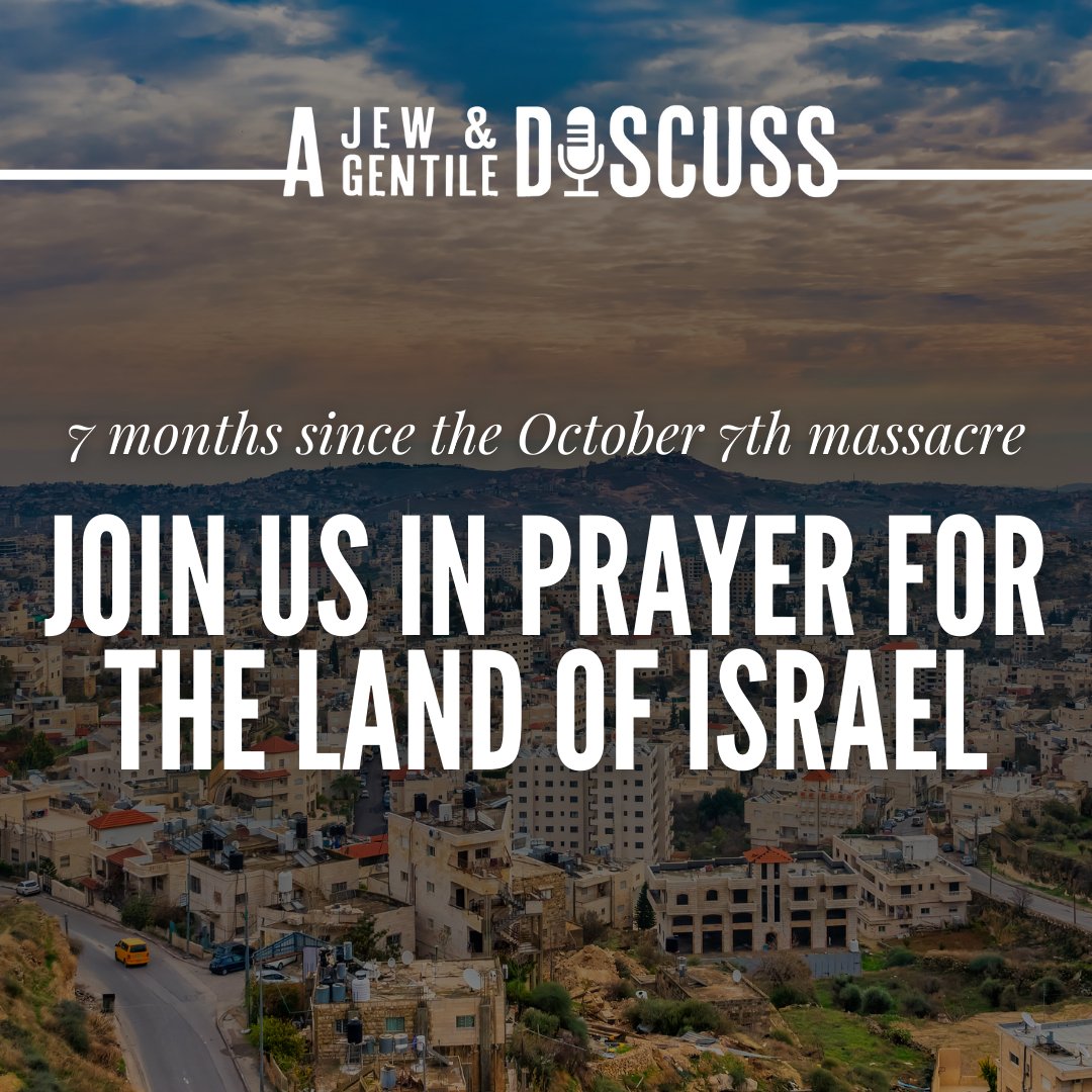 Please join us, friends, as we gather together in prayer for Israel & the Jewish people. Let's pray with confidence to God today, knowing He will deliver His Chosen as only He can do. Let's pray this now.​

#JewishVoice #PrayForIsrael #NeverAgainIsNow #StillStandingWithIsrael