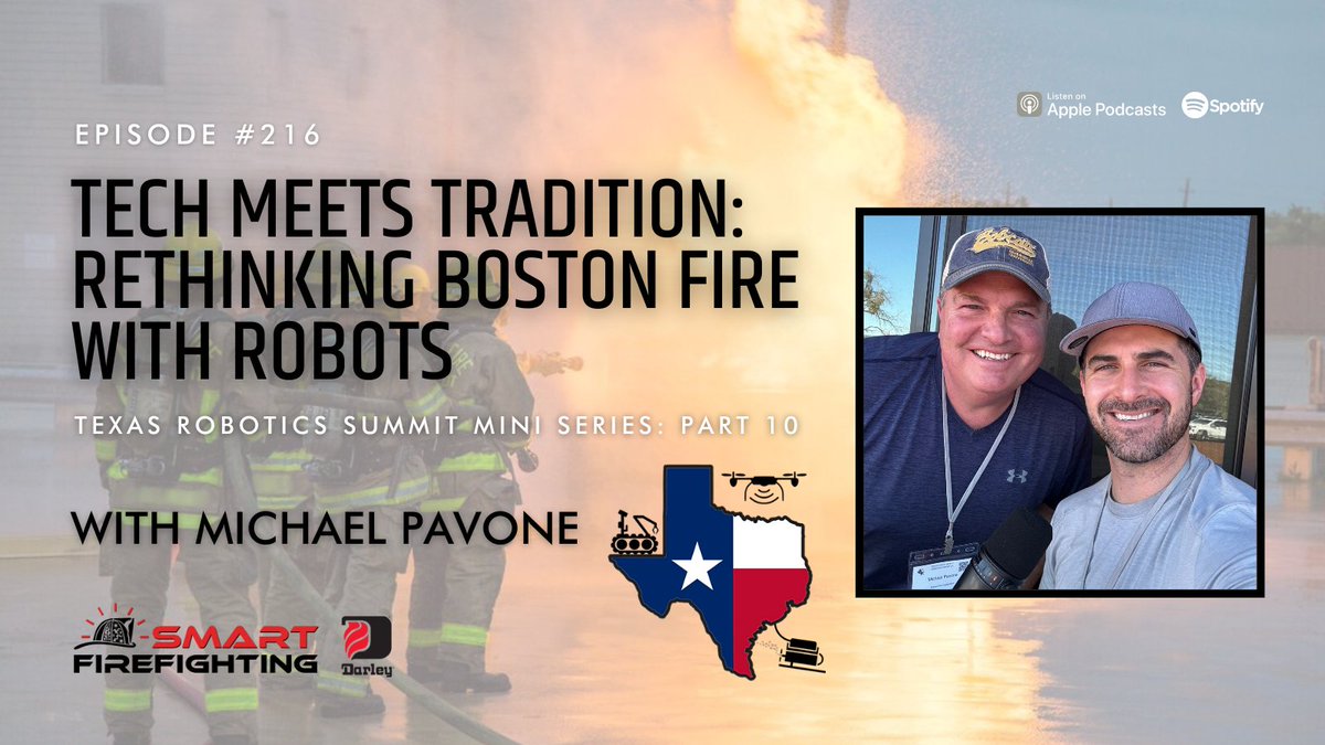 How have #drones been effectively used in search and rescue operations? Here's some examples:

In #SmartFirefighting's 10th Texas Robotics Summit Mini Series episode, Michael Pavone - the Special Operations Equipment Manager with @BostonFire - talks about:
1/3