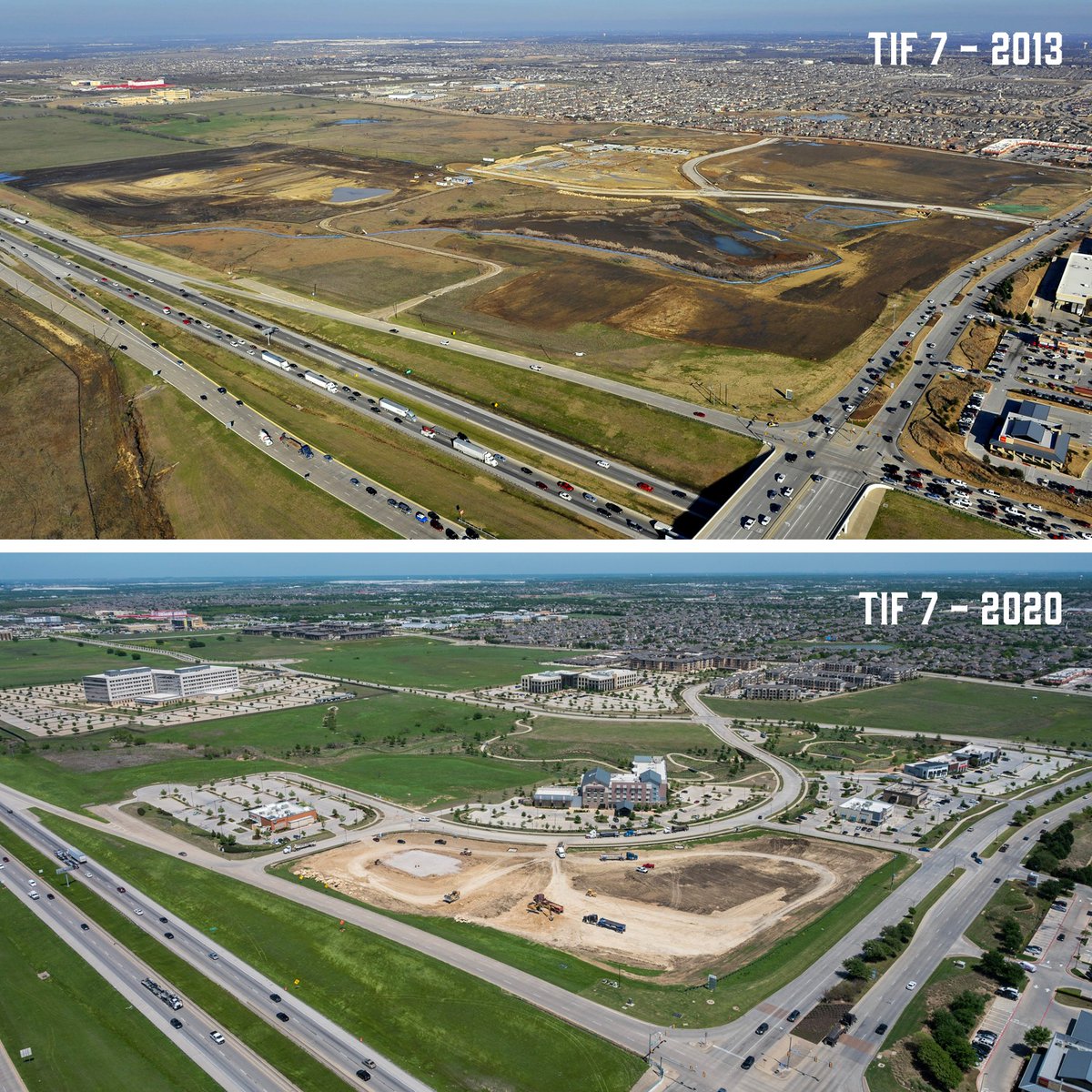 It's #EconDevWeek, so let's talk TIFs – or Tax Increment Finance districts. #FortWorth currently has 12 active TIFs. TIFs are a tool to drive investment into major commercial corridors, making the area more attractive for development over time. More: itbeginsinfw.com/TIFs