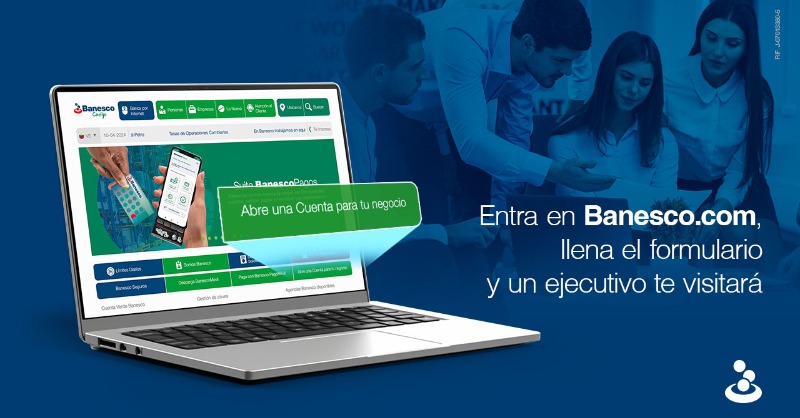 Banesco's tweet photo. El #PlanDespegue y el #PlanCrecimiento son perfectos para que tu negocio avance, aquí tendrás: Pago Proveedores, Servicios Pago Nómina, API'S Banesco y Suite BanescoPagos.

🌐 Ingresa a nuestra web https://t.co/0xmh5JQttr y llena el formulario.

#BanescoContigo