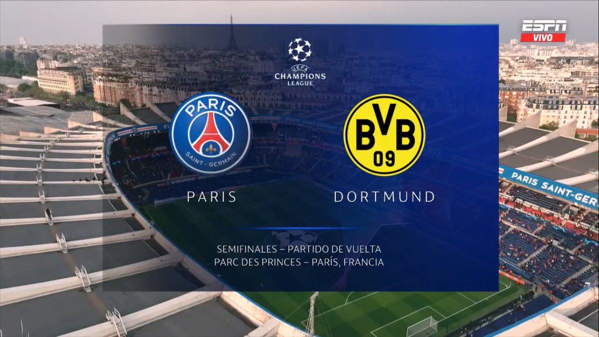 Mariano Closs y @dflatorre con #PSGDortmund #UCLxESPN