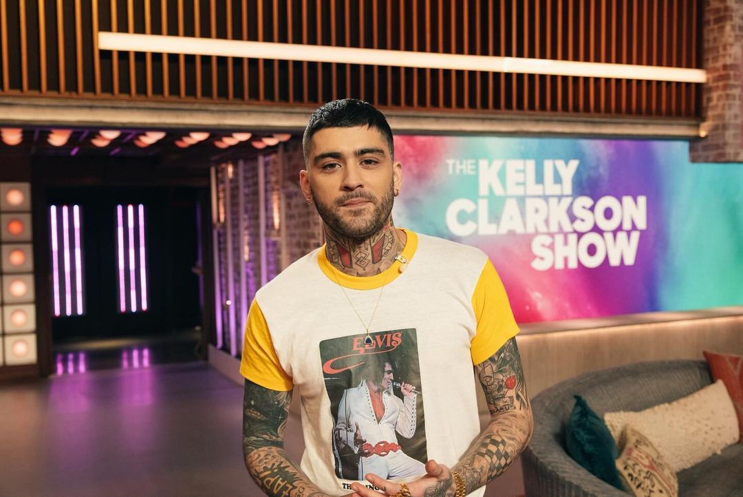 📸 | Zayn for the Kelly Clarkson show !