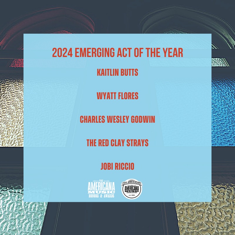 Congratulations to the 'Emerging Act of the Year' nominees!