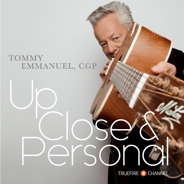 Have you checked out Tommy Emmanuel’s @TrueFireTV Channel? He just added a NEW instructional video of his arrangement of “Deep River Blues.” Subscribe to Tommy’s Channel, ‘Up Close & Personal,’ at truefire.com/h2724