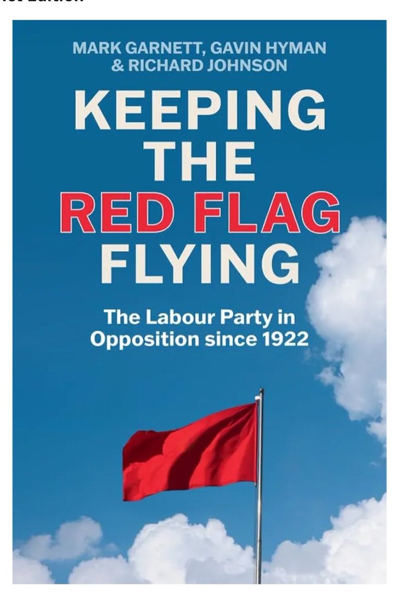Karl's is one of three - count em! - books on Labour published by my @QMPoliticsIR colleagues in the last few months, along with these two crackers, by @colm_m and @richardmarcj