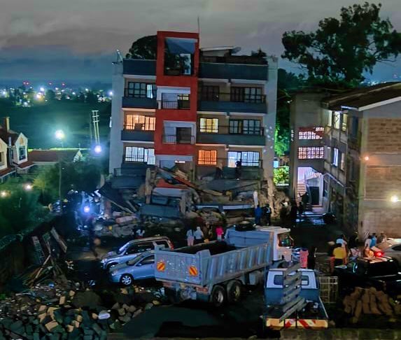 I’M INFORMED that a building has collapsed along Naivasha road next to ILRI. There are people possibly trapped. @ncakenya @SakajaJohnson @citizentvkenya @ntvkenya @edwinsifuna