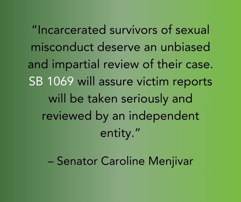 @CACorrections “I was put in administrative segregation and then shipped far away from my family. I wasn’t the only victim treated like this. In their eyes, they got rid of the problem, which was always us. And our abusers kept their jobs.” -Survivor of CDCR sexual assault #SupportSB1069