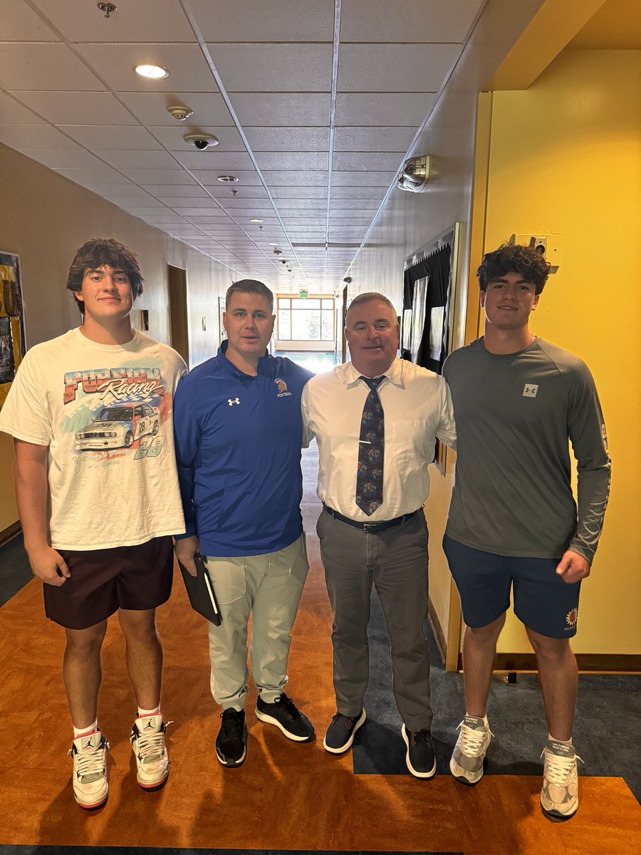 Big things happening w/ @SanJoseStateFB thank you @CoachMikeJudge for taking the time to visit @SutterFootball @MCartwright001 @TrentonHarter16 @Gavin_Lavoie07 @Justice_White20 @maxbringgold @grind_30 @FastFast530 #builtinthebuttes #pewh #LEAD #sutr