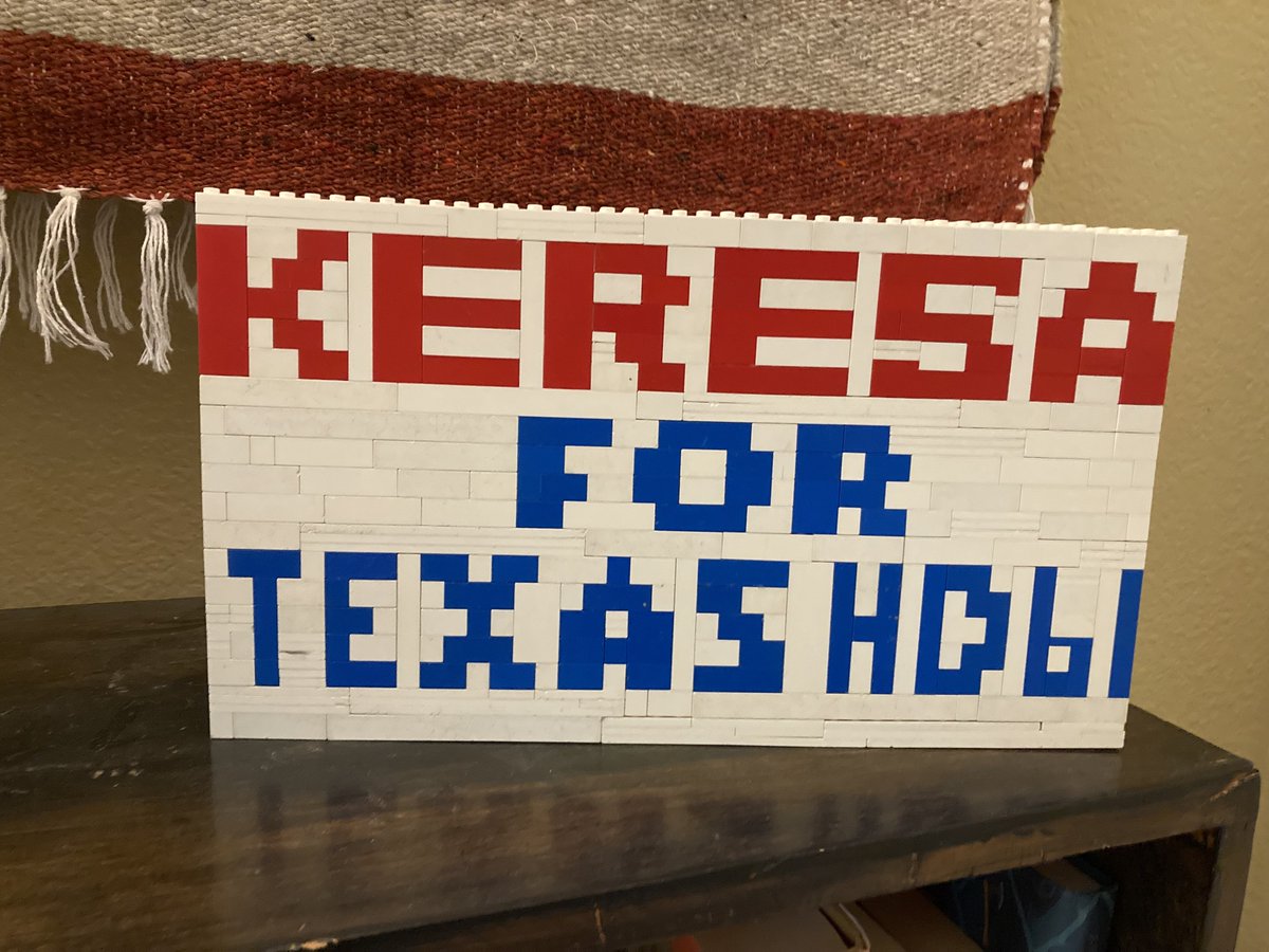 Let me LEGO spell it out for you! Vote for Keresa! Keresa for Texas HD61. #AskKeresa #KeresaRichardson #KeresaForHD61 #ConservativeRepublican #TexansFight #RunoffElectionMay28th2024 #VoteForKeresa #TexasHD61