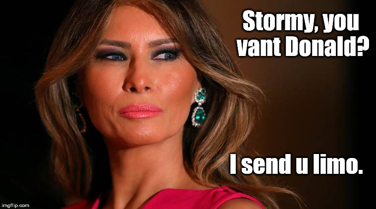 Am I the only one who has zero sympathy for Melania?

For all we know she was happy that Trump was having sex with Stormy Daniels and other porn stars so she didn't have to anymore.
#ProudBlue #TrumpTrial #TrumpIsATraitorAndCriminal #TrumpIsNotFitToBePresident #VoteBlue2024