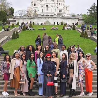 Miss Grand Internacional Luciana Fuster en Francia elección Miss Grand Francia 2024 👑