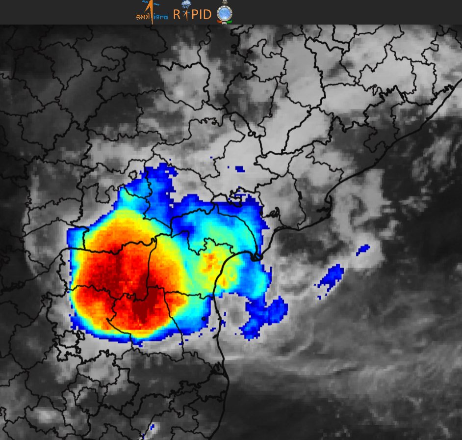 Massive Thunderstorms in Rayalaseema and South Coastal Andhra ⛈️