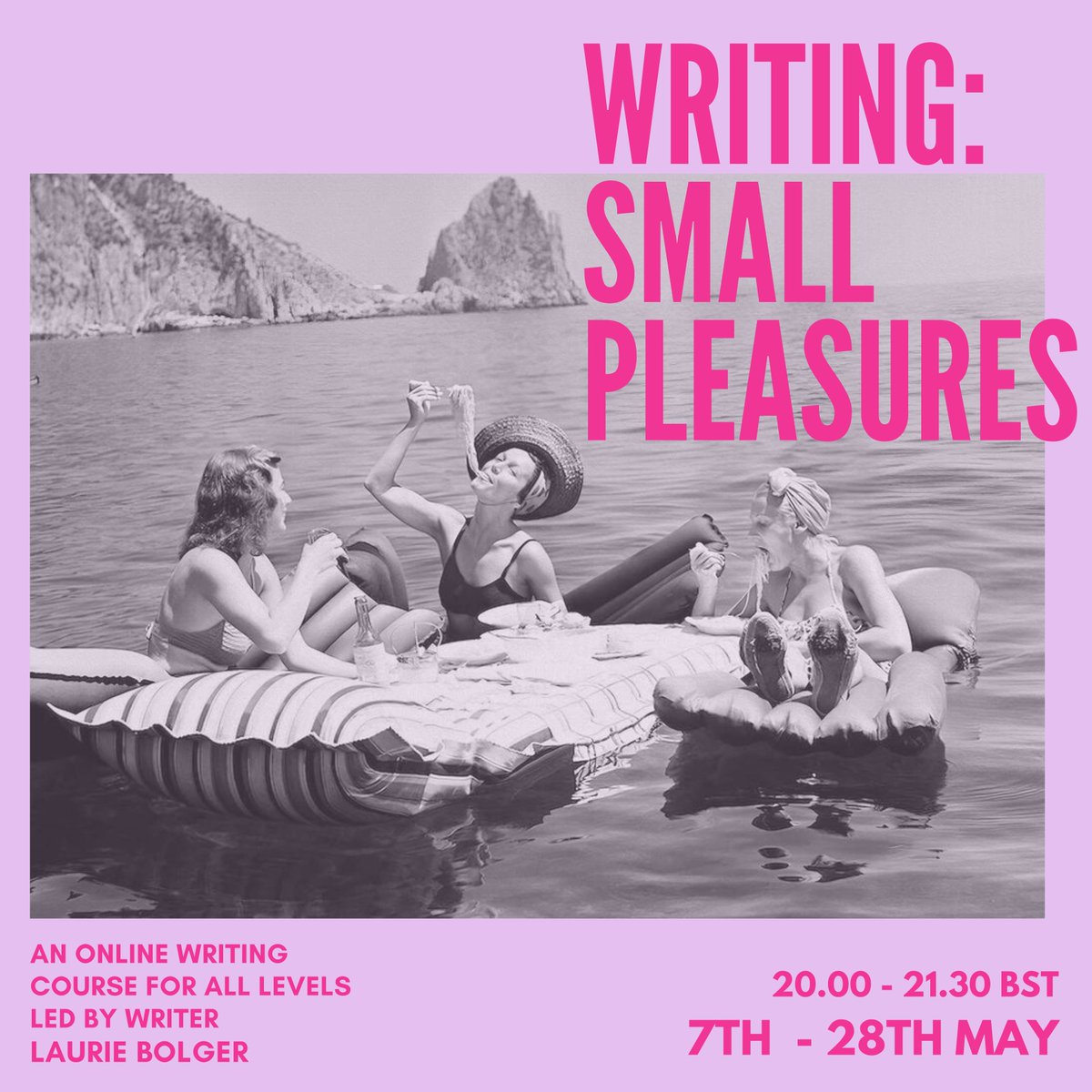 LAST CALL FOR WRITING SMALL PLEASURES TEAM! IT'S GONNA BE A BUSY ONE & FULL OF LEGENDS. You are welcome to use the code LITTLETHINGS if booking in last minute! All Levels Welcome. ✍️🍊 writingsmallpleasures.eventbrite.co.uk