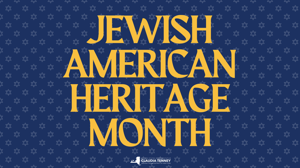 Now more than ever, we must stand against the vile hatred & discrimination being spread at our universities, communities, & country. During #JewishAmericanHeritageMonth, may we reaffirm our commitment to ending anti-Semitism & reiterate our support for the Jewish community.