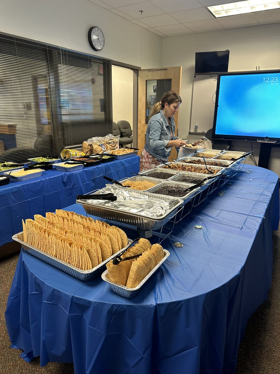 TAW- Lunch from Moe’s from the PTSO 💙❤️