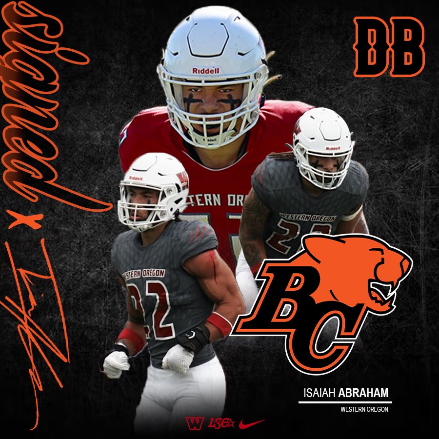 Congratulation to @Isaiah_A22 on recent signing with @BCLions ‼️ 

#gowolves #wolvesup #packmentallity