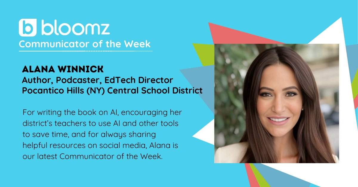 Alana wrote The Generative Age: Artificial Intelligence and the Future of Education, hosts a podcast called The Generative Age, and still finds time to be an edtech director. On top of all that, she is always the first to promote a time-saving resource. @AlanaWinnick @NYSCATE