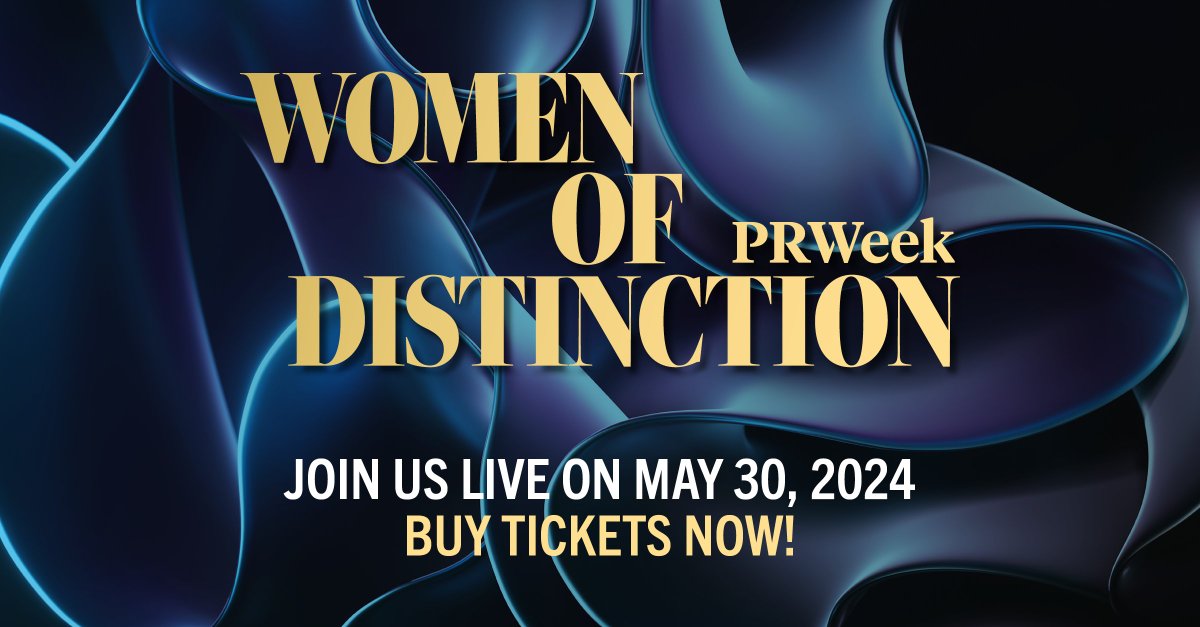 Join us at the #PRWeekWomenofDistinction event on May 30 in NYC! It's an opportunity to honor and support the contributions of women in PR, while also fostering empowerment, diversity, and inclusion within the industry. Register now! brnw.ch/21wJk2V