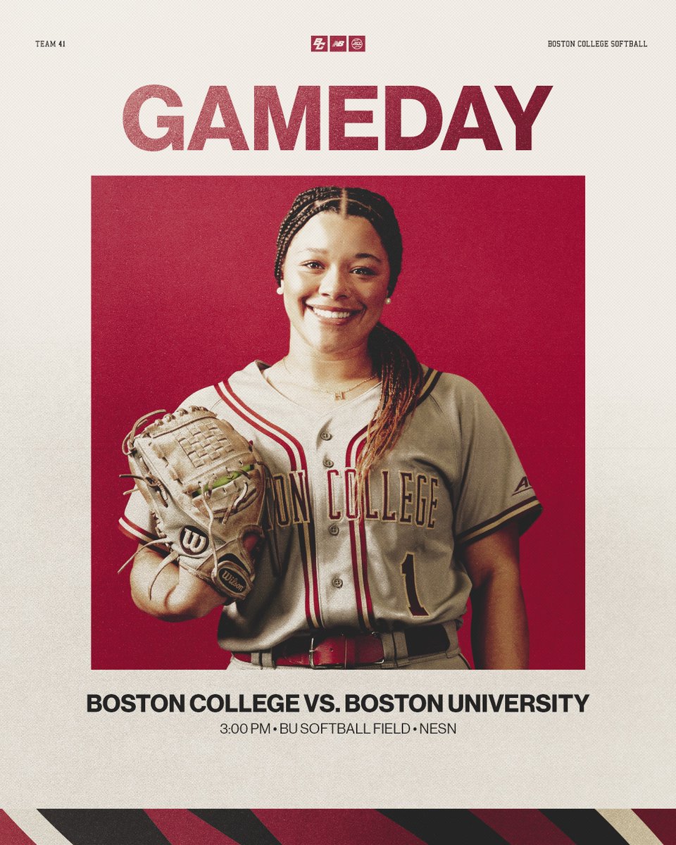 BC_Softball's tweet image. Battle of Comm Ave ⚔️

🆚 Boston University
📍 BU Softball Field 
⏰ 3:00 p.m.
📊 bit.ly/4beCsiW
💻 es.pn/3xQCZsT