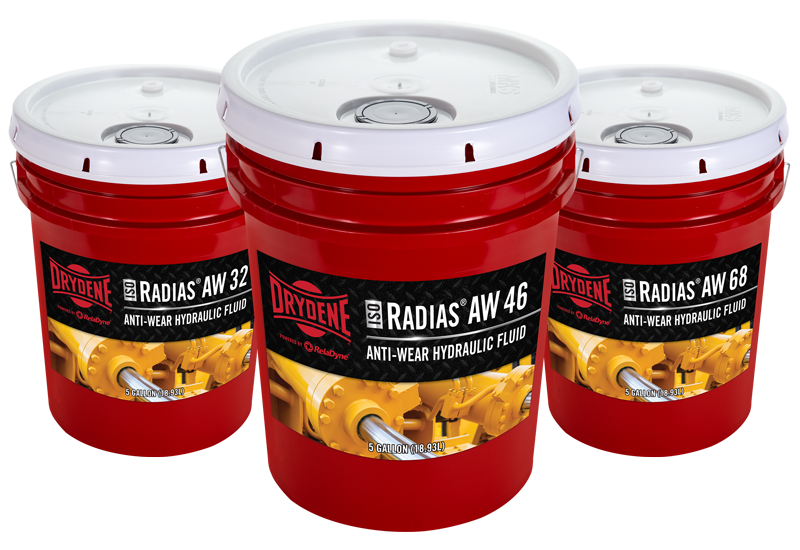 Drydene Radias® AW Series of Hydraulic Fluids: long-life blend of highly refined base stocks and premium additives is specially formulated to provide excellent protection against wear and oxidation for a wide range of pumps, motors, and hydraulic systems. hubs.ly/Q02rwQgq0