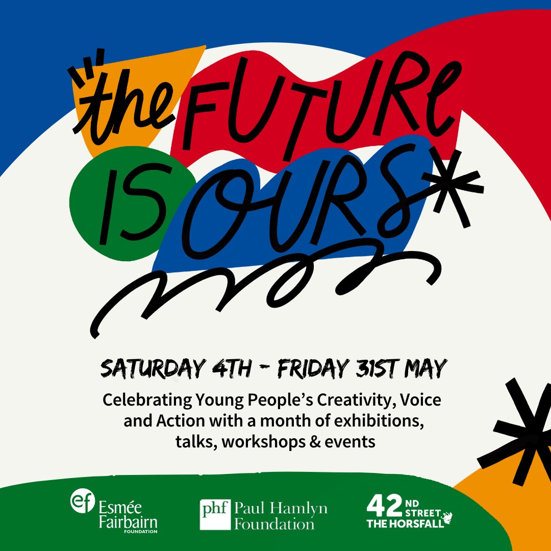 ✨️#TheFutureIsOursFestival2024✨️⁠
⁠
🎉Celebrating Youth Creativity, Voice and Actions with a month of exhibitions, talks, workshops and events is coming soon!⁠
⁠
📆4th - 31st May⁠

#TheFutureIsOurs #CreativeHealth #MCRYouth
⁠