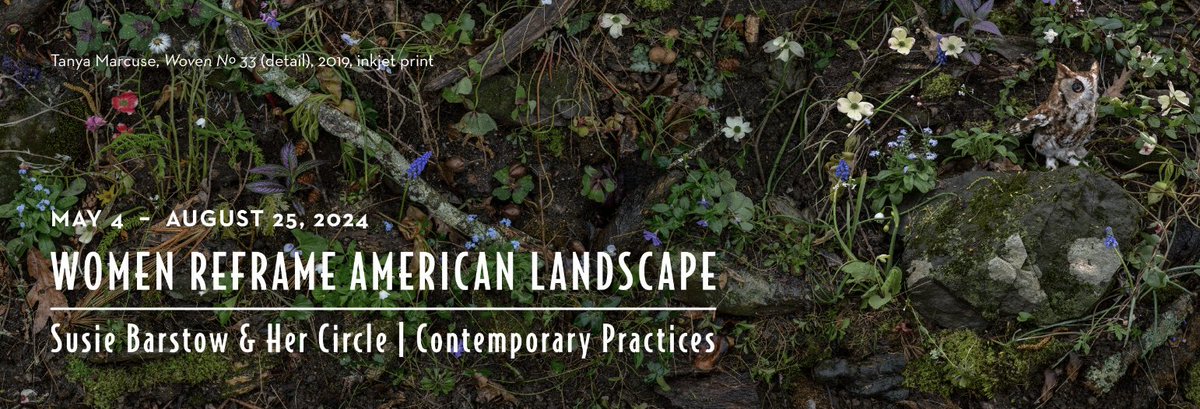 Opening on 4th May: Women Reframe American Landscape @WoodsonArt > lywam.org/exhibition/wom… A retrospective of American landscape painter Susie Barstow (1836-1923) is presented alongside contemporary works that expand and challenge contemporary conceptions of 'landscape.”