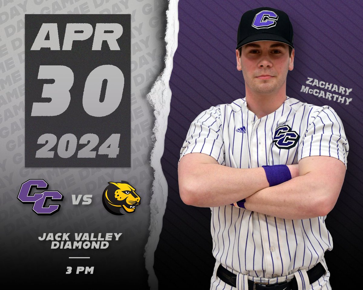 GAME DAY!!! Curry College baseball hosts Wentworth in the second last home game of the season today at 3 PM! #BleedPurple