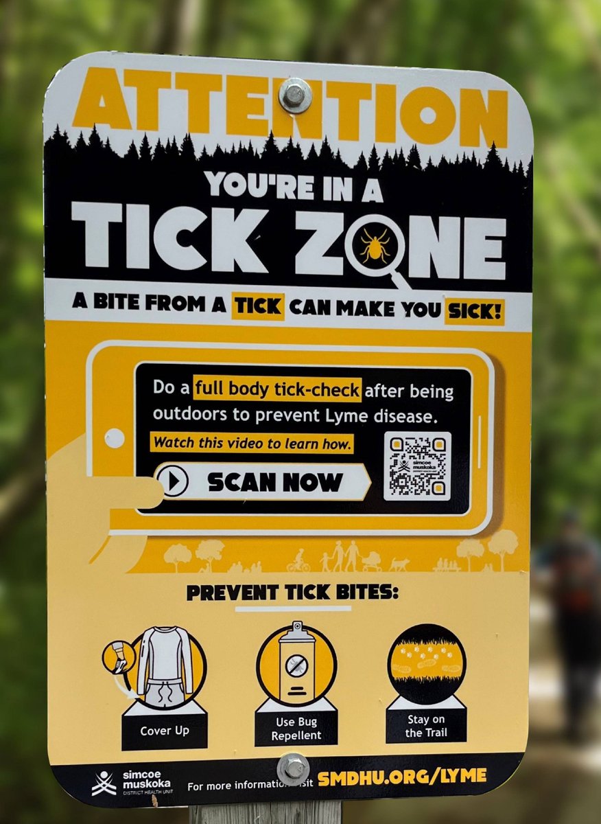 🌼 Spring is here, & so are the ticks! Keep them from spoiling your time in the #CountyForest: cover up, use bug repellent, & stay on trails. Before heading home, check yourself for ticks. For a full body tick check guide & more info, visit tinyurl.com/yeynka4n. #TickSmart 🌳