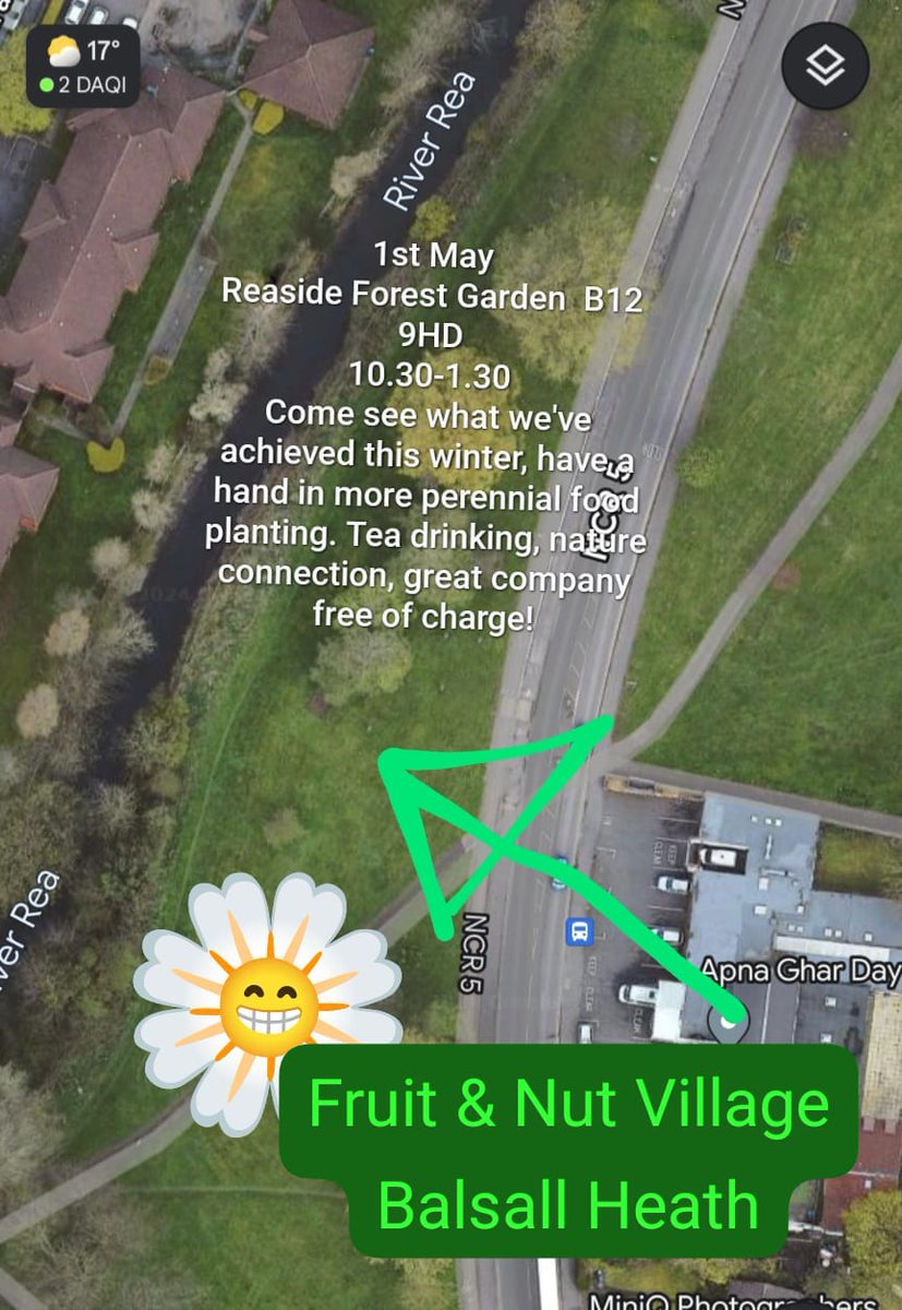 #FruitAndNutVillage #BalsallHeath #ReasideForestGarden 1st May 2024