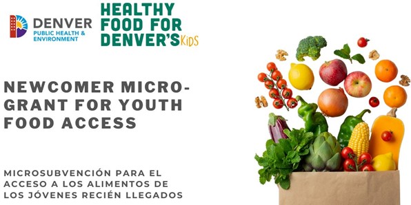 #HealthyFood4DenverKids is now accepting grant applications! Does your nonprofit or school want to provide #HealthyFood to newcomer youth in #Denver? Apply by May 20 at denvergov.org/Government/Age… #HealthyFoodForDenver #HFDK #NFP @CityofDenver @DenCityCouncil