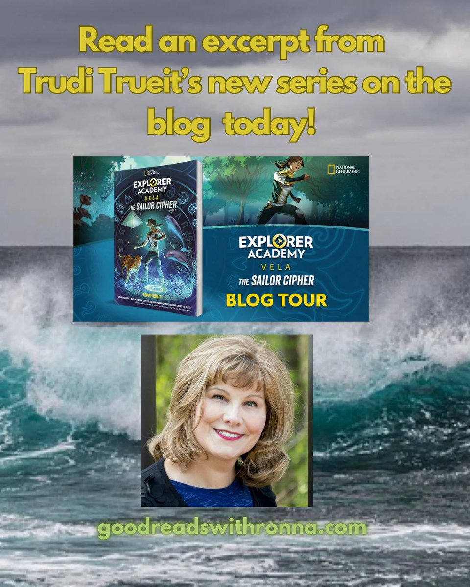In book #1 of @truditrueit’s new #mg series, Explorer Academy Vela: The Sailor Cipher, adventure + danger await Cruz Coronado when he, along w/classmates, embarks on important global missions on a special school on a ship. Read an excerpt today. @NGKids wp.me/p3X25n-aYl