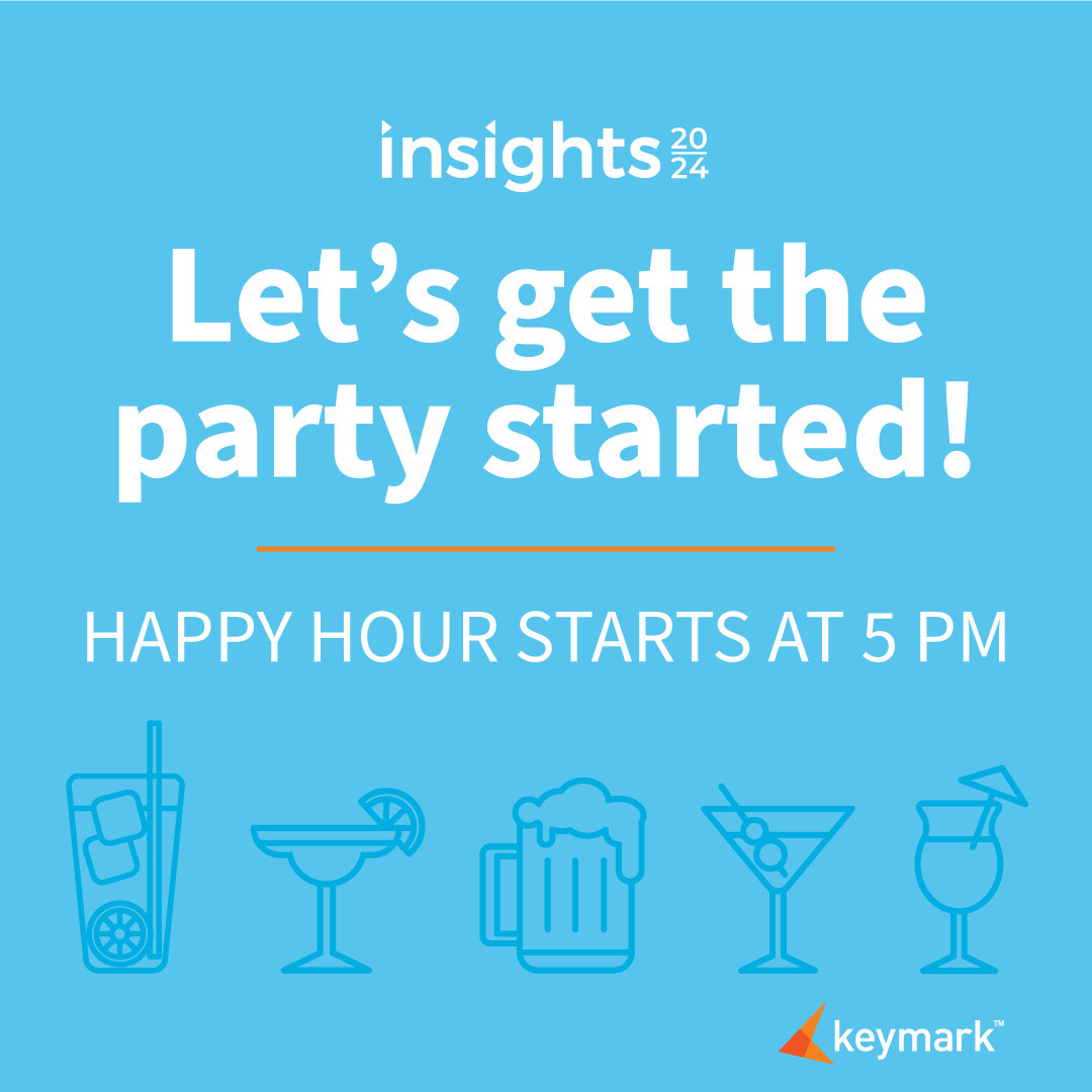 KeyMarkInc's tweet image. Welcome aboard, Insights 2024! Join us for happy hour tonight from 5 - 7 p.m. on the rooftop of Hoppin. Grab a beverage, some food, and get to know some of your colleagues before the fun of Insights 2024 begins tomorrow!

#KeyMarkinsights #KMInsights #automation #teamkeymark