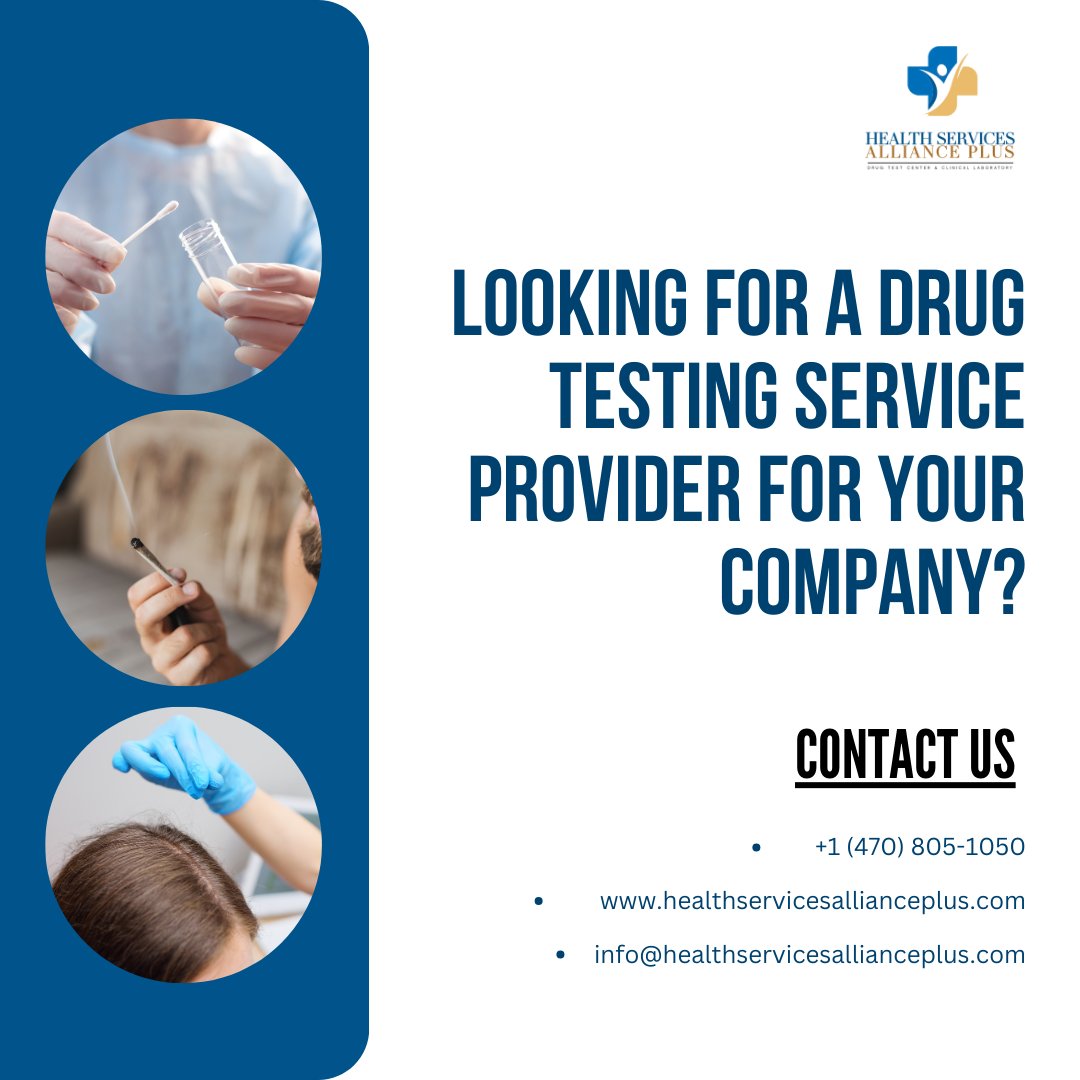 Talk with us at (470) 805-1050 and let's discuss how we can tailor our services to meet your unique needs. Your company's success starts with a safe and drug-free environment. 🚀✅ 

#DrugTesting #DOTDrugTesting #AtlantaHealth #GeorgiaLab  #DrugTest #HealthAndSafety