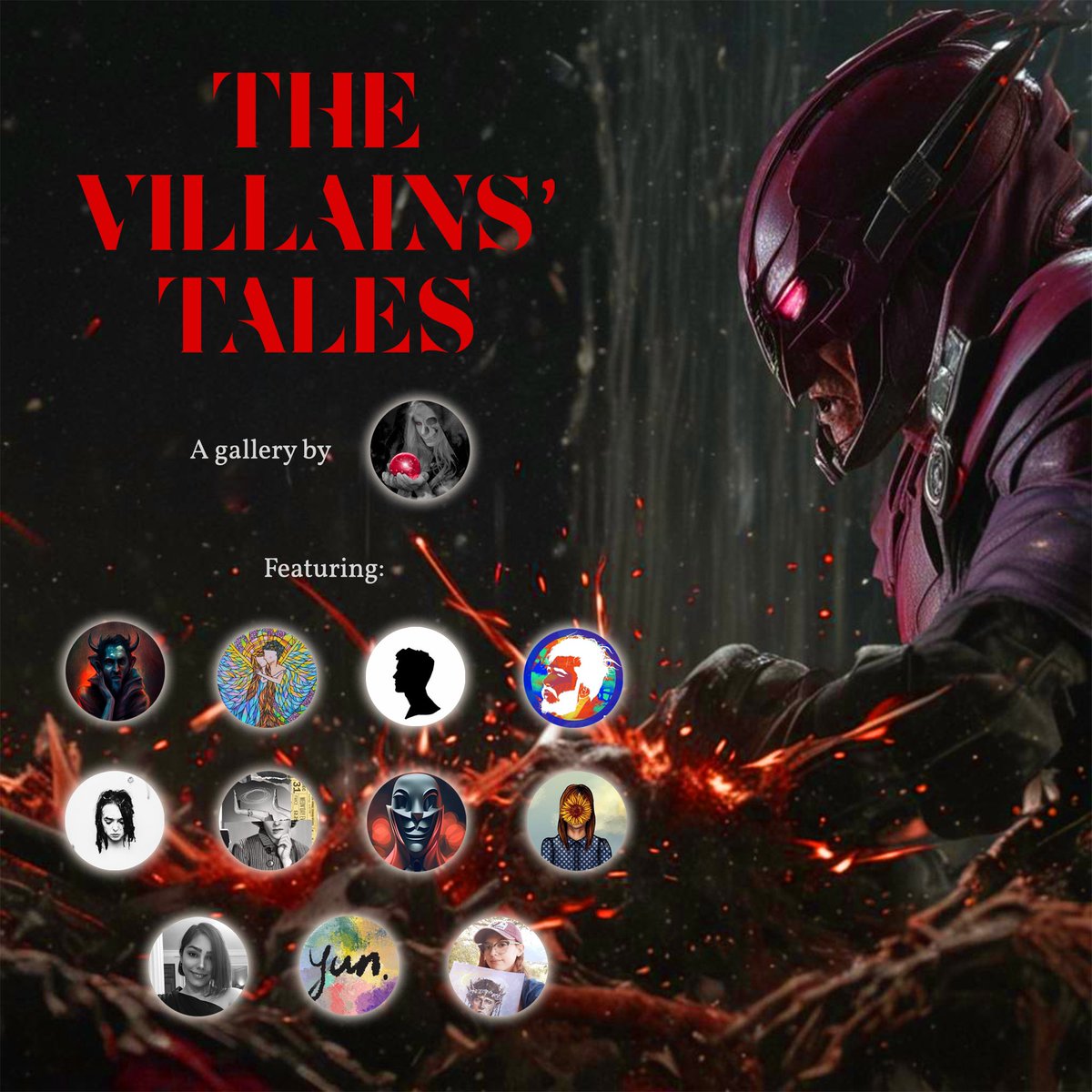 ❗️THE VILLAINS’ TALES❗️

The Villains’ Tales, shrouded in darkness and ambiguity, make us explore the depths of human nature and the moral ambiguities that define our existence. This exhibition featuring 11 artists explore their Villains' ambitions, desires, and the pursuit of…