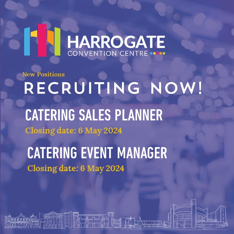 Matcham's, our in-house #catering team, are #hiring! If you are passionate catering management/sales, here is your chance to join a highly experienced team at one of the North's premier venues. ow.ly/3mKL50RsyLI #cateringjobs #eventcateringjobs