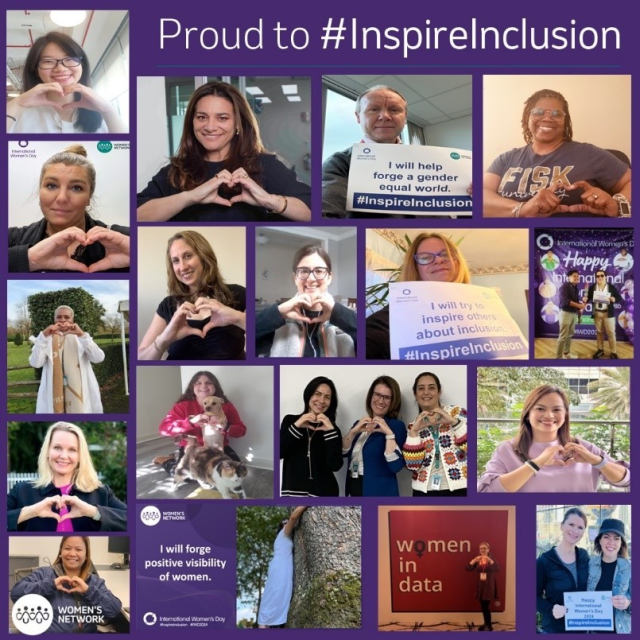 I’m proud to support my company’s Women’s Network employee business resource group as we advocate for leadership and development opportunities for women at Merck. These photos of my global colleagues inspiring inclusion and equity are great! #InspireInclusion... #MerckProud