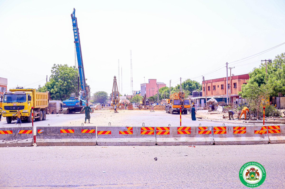 Ongoing construction of Tal’udu Flyover