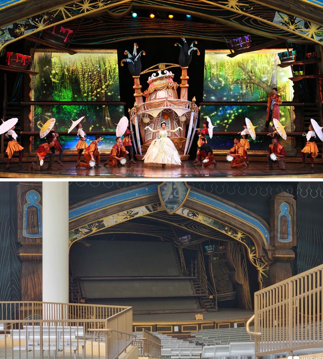 OLD DISNEY
——————
NEW DISNEY

Stage Shows to No Shows

@Disneyland