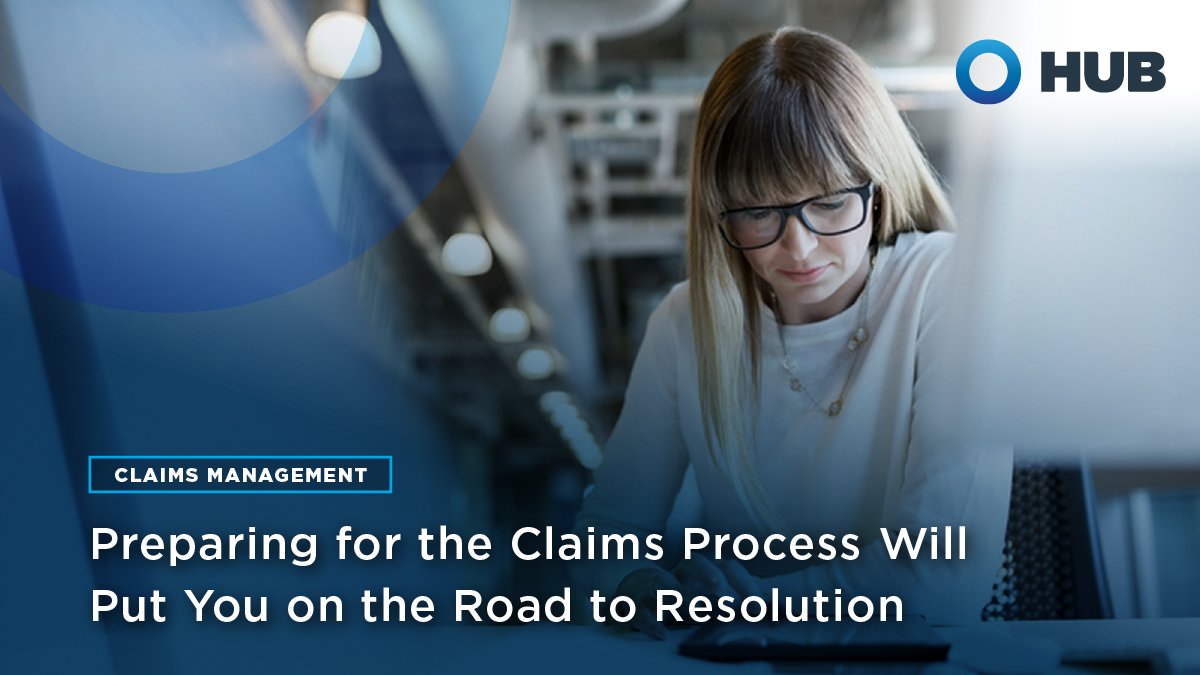 Even though you can't prevent a claim, you can still prepare for it. Understanding who is involved and how to prepare for the #claimsprocess helps ensure that you can solve the issue quickly and get back to business. ow.ly/Cv6950Rrgmn #insurance #ClaimsManagement