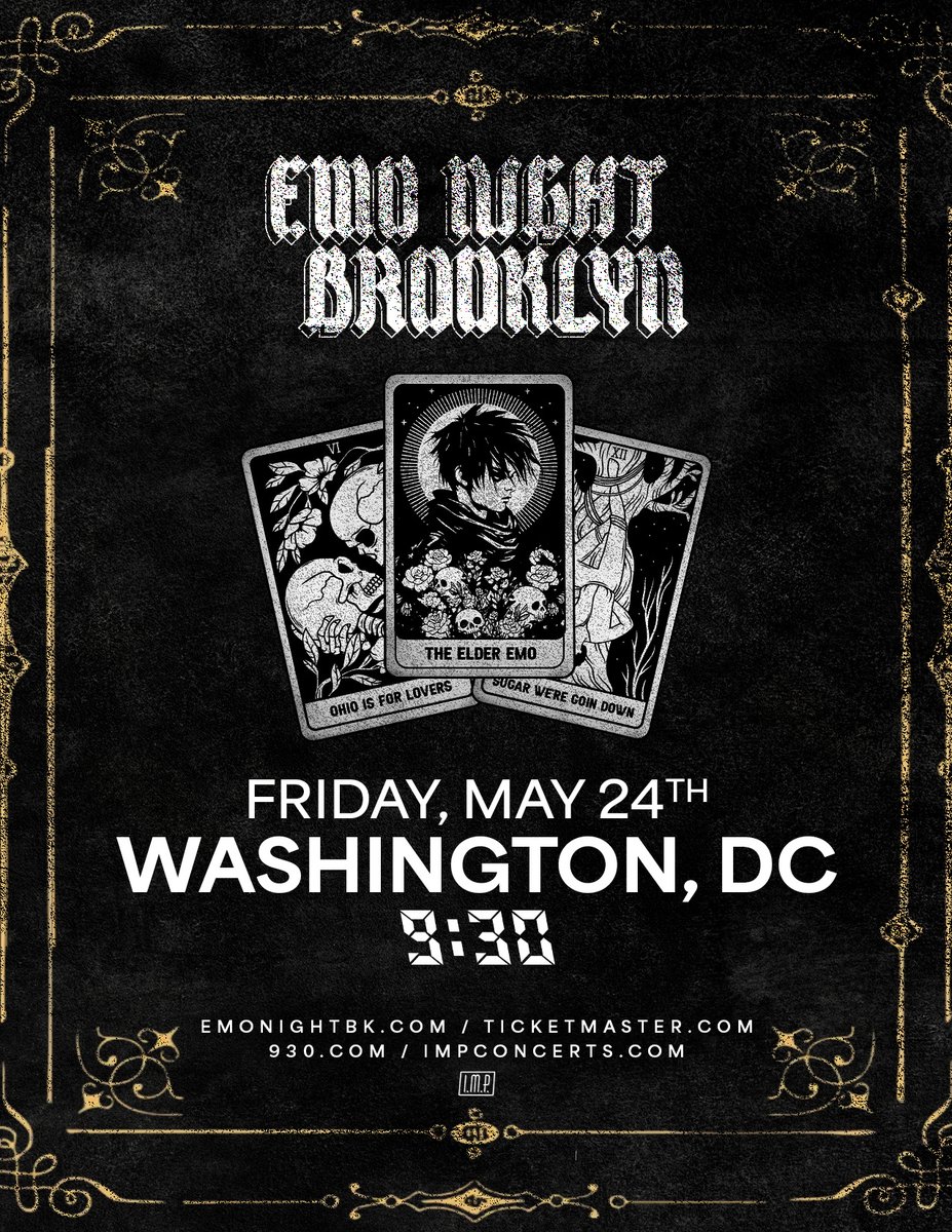 JUST ANNOUNCED: 5/24, @emonight_bk Tickets on sale TODAY at 12PM at 930.com