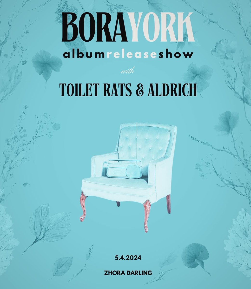 Bora York (@borayork) on Twitter photo Vinyl available this Saturday night at our album release party 🎊 🪗🎸🥁 Vinyl available this Saturday night at our album release party 🎊 🪗🎸🥁